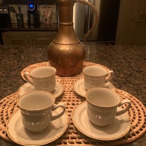 Sunmarc stoneware Tea Cup and saucer set.